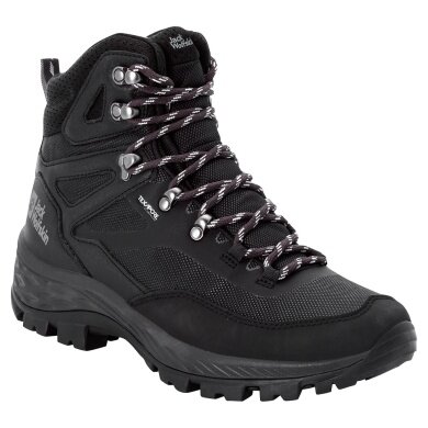 Jack Wolfskin Trekking-Wanderschuhe Rebellion Guide Texapore Mid (100% PFC-frei,wasserdicht) schwarz Herren