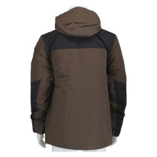 Jack Wolfskin Winterjacke Jasper 3in1 2024 (wasser-winddicht, atmungsaktiv, warm) kaffeebraun Herren