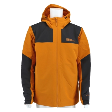 Jack Wolfskin Winterjacke Jasper 2024 (sehr wasser- und winddicht, atmungsaktiv) distelgelb Herren