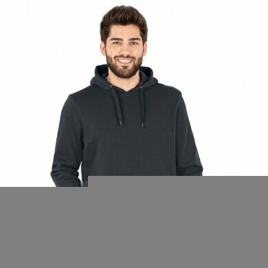 JAKO Freizeit Kapuzenpullover Hoodie Organic (Bio-Baumwolle) anthrazitgrau Herren