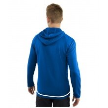 JAKO Kapuzenjacke Striker 2.0 blau/weiss Herren