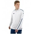 JAKO Kapuzenjacke Striker 2.0 weiss/marineblau Herren