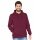 JAKO Freizeit Kapuzenpullover Hoodie Organic (Bio-Baumwolle) bordeauxrot Herren