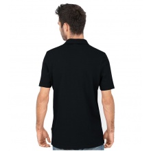 JAKO Sport-Polo Organic Stretch (Bio-Baumwolle) schwarz Herren