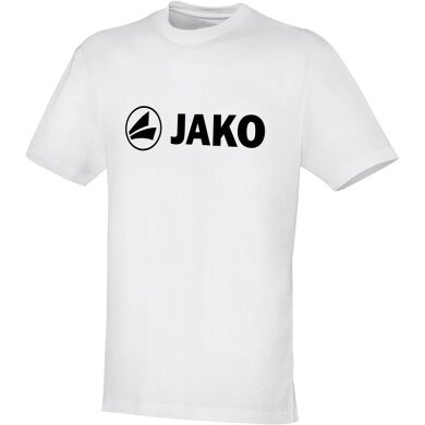 JAKO Tshirt Promo (Baumwolle) weiss Herren