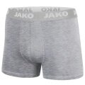 JAKO Boxershort Basic (95% Baumwolle) Unterwäsche graumeliert Herren - 2 Stück