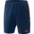 JAKO Sporthose Short Competition 2.0 kurz dunkelblau/orange Jungen