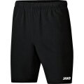 JAKO Sporthose Short Classico (Stretch-Micro-Twill, Seitentaschen) schwarz Herren