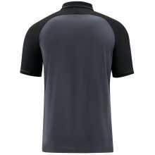 JAKO Sport-Polo Competition 2.0 (100% Polyester) anthrazit/schwarz Herren