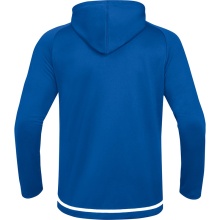 JAKO Kapuzenjacke Striker 2.0 blau/weiss Kinder