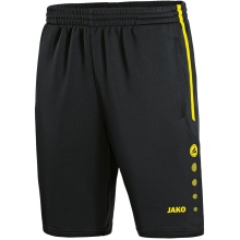 JAKO Sporthose Short Active kurz schwarz/neongelb Jungen