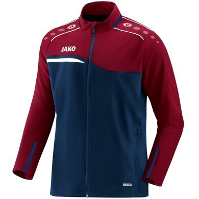 JAKO Trainingsjacke Competition 2.0 marineblau/dunkelrot Herren