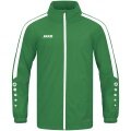 JAKO Allwetterjacke Power (100% Polyester, wind- und wasserabweisende Material) grün Kinder