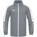 JAKO Allwetterjacke Power (100% Polyester, wind- und wasserabweisende Material) dunkelgrau Kinder