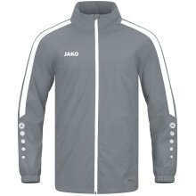 JAKO Allwetterjacke Power (100% Polyester, wind- und wasserabweisende Material) dunkelgrau Kinder