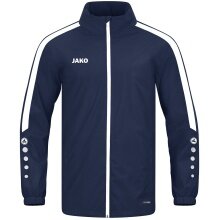 JAKO Allwetterjacke Power (100% Polyester, wind- und wasserabweisende Material) marineblau Kinder