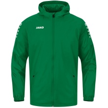 JAKO Allwetterjacke Team 2.0 (100% Polyester, wasserabweisendes Obermaterial) grün Kinder