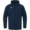 JAKO Allwetterjacke Team 2.0 (100% Polyester, wasserabweisendes Obermaterial) marineblau Herren