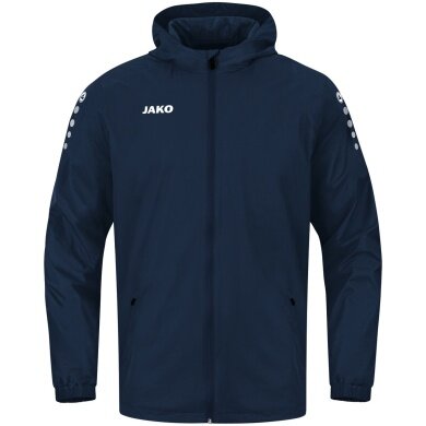 JAKO Allwetterjacke Team 2.0 (100% Polyester, wasserabweisendes Obermaterial) marineblau Kinder