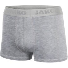 JAKO Boxershort Premium hellgrau Herren - 2 Stück