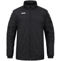 JAKO Coachjacke Team (100% Polyester, wasserabweisendes Obermaterial) schwarz Herren