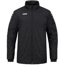 JAKO Coachjacke Team (100% Polyester, wasserabweisendes Obermaterial) schwarz Herren