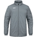 JAKO Coachjacke Team (100% Polyester, wasserabweisendes Obermaterial) dunkelgrau Herren