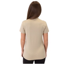 JAKO Freizeit-Polo Pro Casual (Polyester-Stretch-Jersey) beige Damen