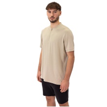 JAKO Freizeit-Polo Pro Casual (Polyester-Stretch-Jersey) beige Herren