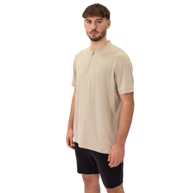 JAKO Freizeit-Polo Pro Casual (Polyester-Stretch-Jersey) beige Herren