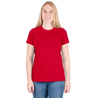 JAKO Freizeit Shirt Doubletex (Polyester/Baumwolle) rot Damen