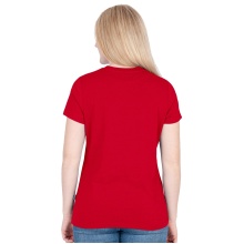 JAKO Freizeit Shirt Doubletex (Polyester/Baumwolle) rot Damen