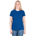 JAKO Freizeit Shirt Doubletex (Polyester/Baumwolle) royalblau Damen