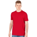 JAKO Freizeit Tshirt Doubletex (Polyester/Baumwolle) rot Herren