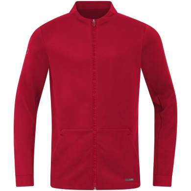 JAKO Freizeitjacke Pro Casual (elastisches Material, Seitentaschen) rot Herren