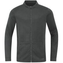 JAKO Freizeitjacke Pro Casual (elastisches Material, Seitentaschen) grau Herren