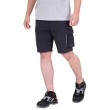 JAKO Funktionshose Work Short (strapazierfähig, elastisch) kurz schwarz Herren