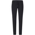 JAKO Jogginghose Pro Casual (elastisches Material, Seitentasche mit Reißverschluss) lang schwarz Damen