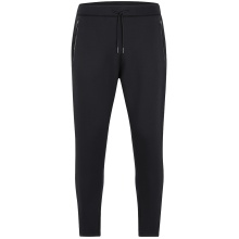 JAKO Jogginghose Pro Casual (elastisches Material, Seitentasche mit Reißverschluss) lang schwarz Herren