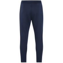 JAKO Jogginghose Pro Casual (elastisches Material, Seitentasche mit Reißverschluss) lang marineblau Herren