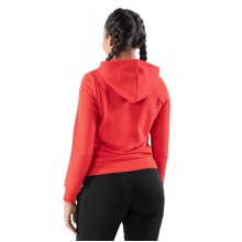 JAKO Freizeit-Kapuzenjacke Base (70% Baumwolle) rot Damen