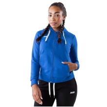 JAKO Freizeit-Kapuzenjacke Base (70% Baumwolle) royalblau Damen