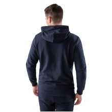 JAKO Freizeit-Kapuzenjacke Base (70% Baumwolle) marineblau Herren