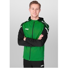 JAKO Kapuzenjacke Performance (Polyester-Fleece) grün/schwarz Herren