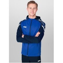 JAKO Kapuzenjacke Performance (Polyester-Fleece) royalblau/marineblau Herren