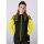 JAKO Kapuzenjacke Performance (Polyester-Fleece) schwarz/gelb Damen