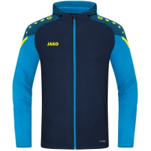 JAKO Kapuzenjacke Performance (Polyester-Fleece) marineblau/hellblau Jungen/Mädchen/Kinder