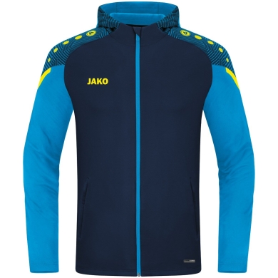 JAKO Kapuzenjacke Performance (Polyester-Fleece) marineblau/hellblau Jungen/Mädchen/Kinder