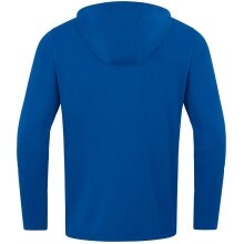 JAKO Kapuzenjacke Power (Polyester-Fleece, Seitentaschen mit Reißverschluss) royalblau/gelb Herren