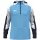 JAKO Kapuzenpullover mit Half-Zip Dynamic (100% rec. Polyester) himmelblau/weiss/marineblau Herren